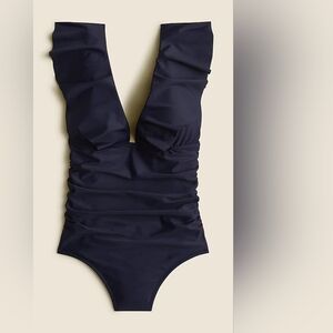 Navy Blue Jcrew One Piece Swimsuit